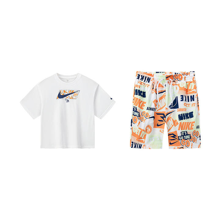 Nike Nike Kids Casual Sportswear Crew Neck Moderate