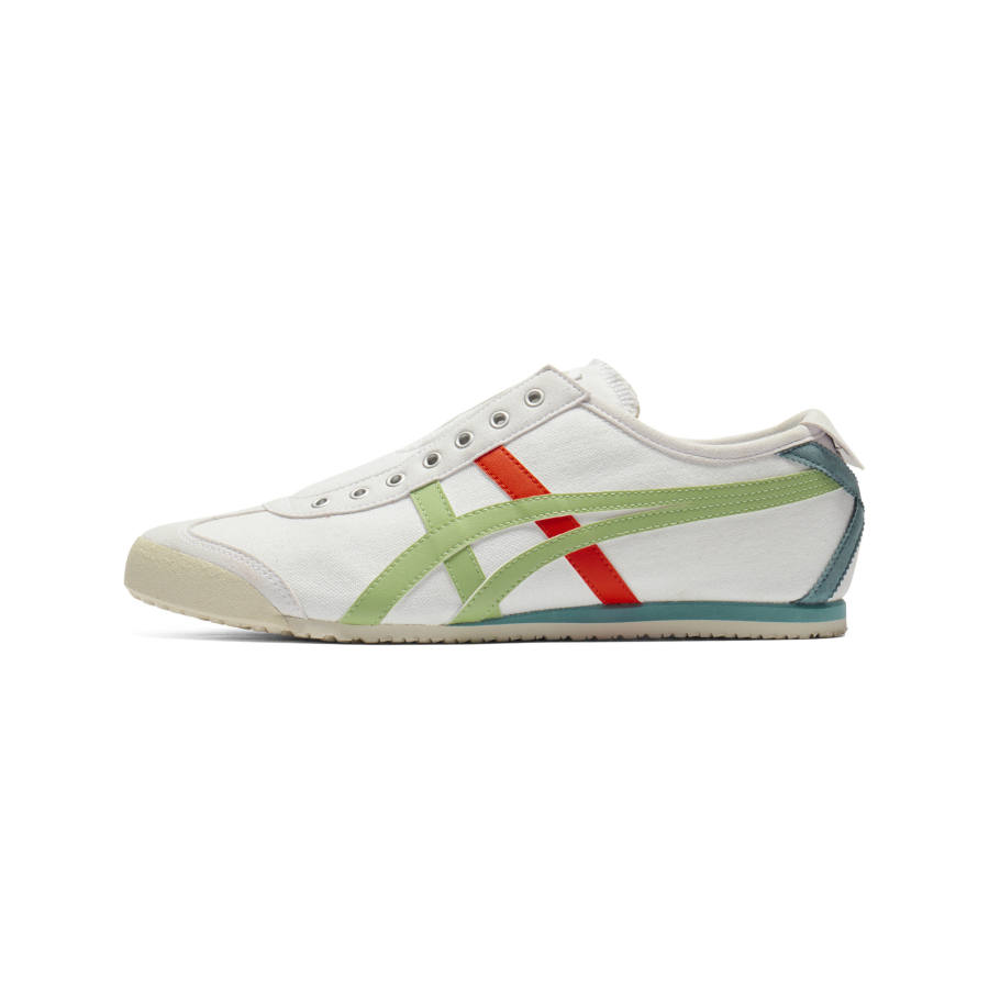 Onitsuka Tiger Mexico 66 Slip On White Jade Orange