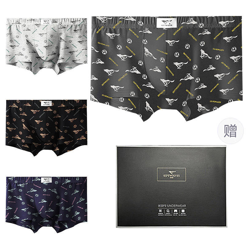SEPTWOLVES SEPTWOLVES Underwear Gift Box Men's 4 Pack