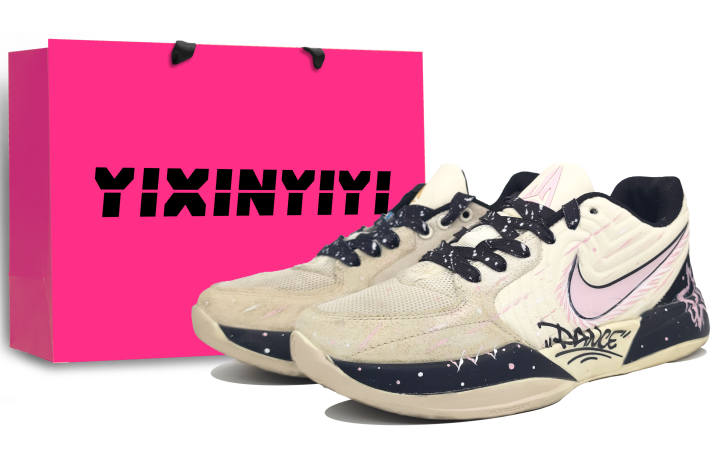 Nike Nike Ja Morant 2 Abrasion Resistant Slip Resistant Low top Basketball Shoes Unisex Cloud Pink