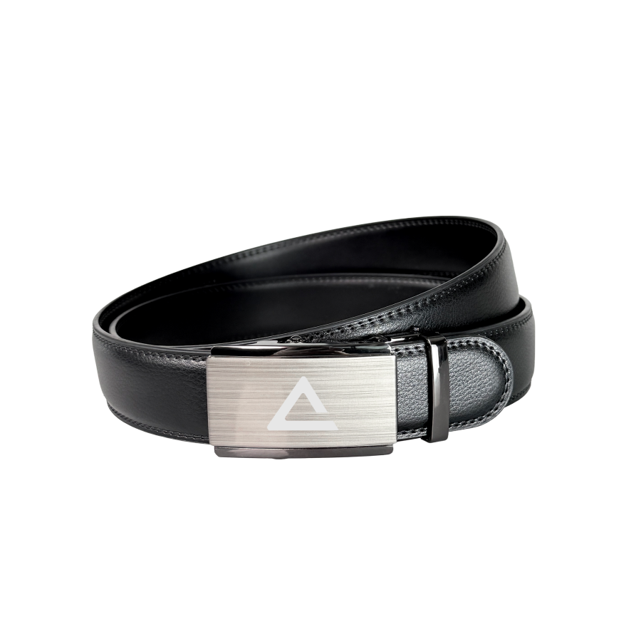 PEAK PEAK Alloy Split Cow Leather Belts Unisex 3.5cm