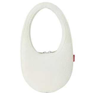 COPERNI Mixed Wool Handbag Small Women's White