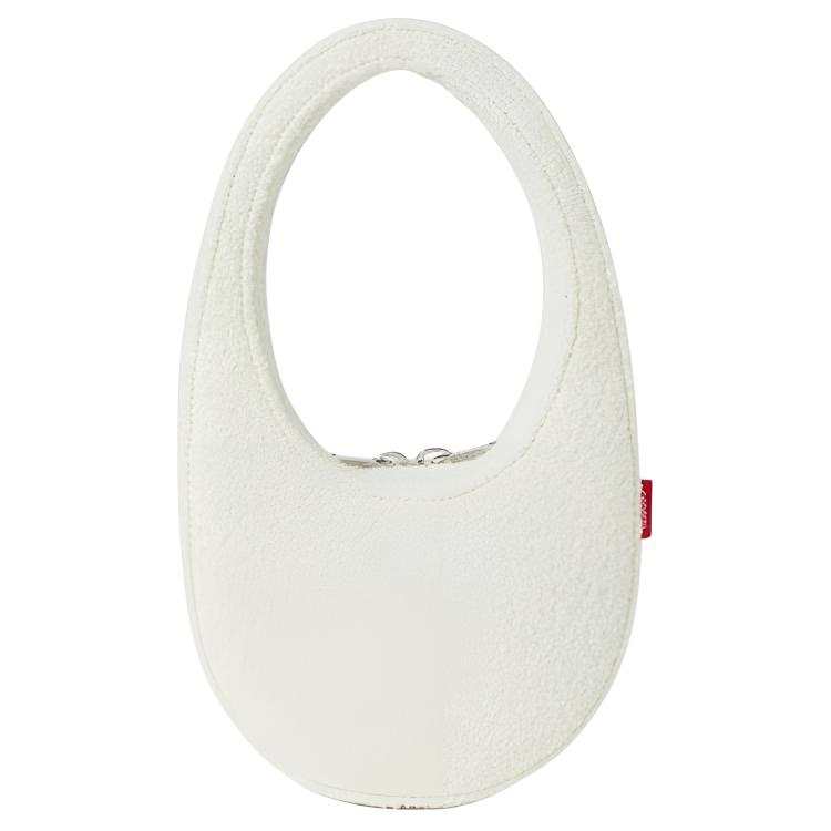 COPERNI COPERNI Mixed Wool Handbag Small Women's White