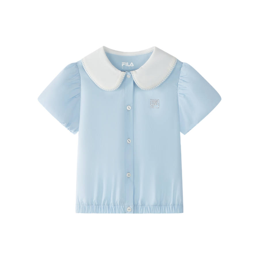 FILA KIDS Casual Shirts Peter Pan Collar Moderate
