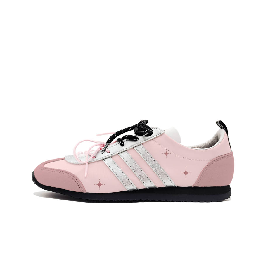Adidas Custom Adidas VS JOG 2.0 Spring Romantic Lightweight Low top German Army Trainers Unisex Dusty Pink