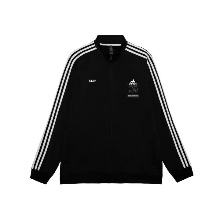 Adidas Adidas ESSENTIALS Jackets Men's Black Stand Collar Moderate Pilot