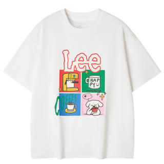 LEE KIDS T Shirts Crew Neck Moderate