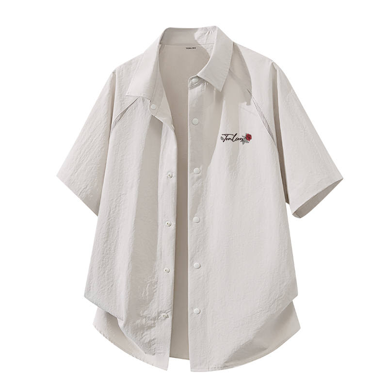 Tonlion Shirts Unisex Lapel Moderate Other