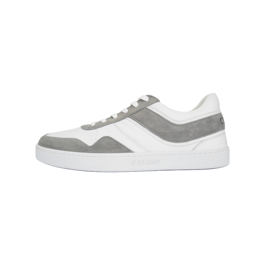 CELINE CELINE Low Lace Up Grey Optic White