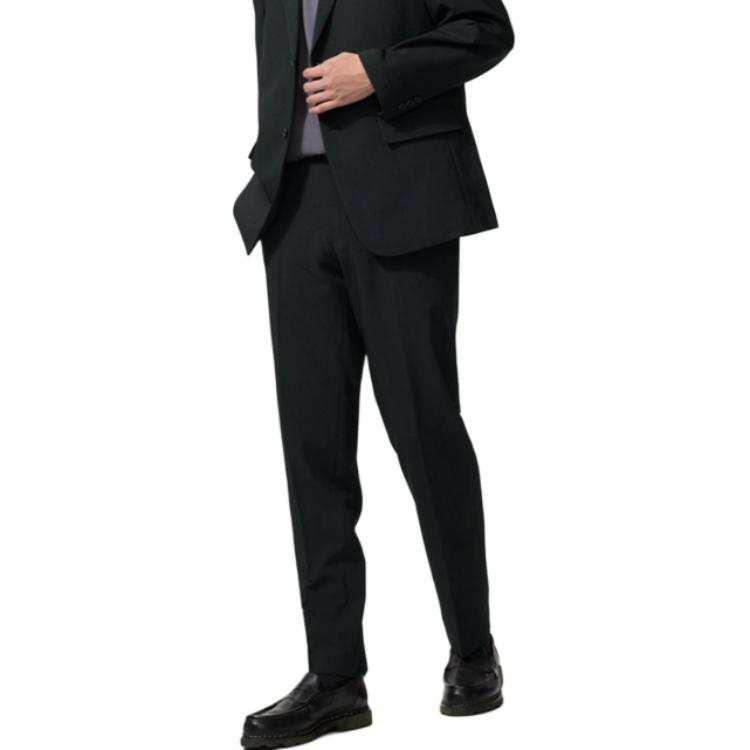 UNIQLO Suit Pants Unisex Black Moderate