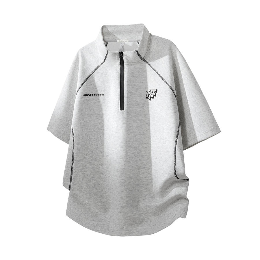 MUSCLETECH MUSCLETECH T Shirts Unisex Crew Neck Thin Heavyweight