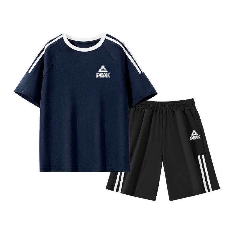PEAK PEAK Kids Casual Sportswear Crew Neck Thin