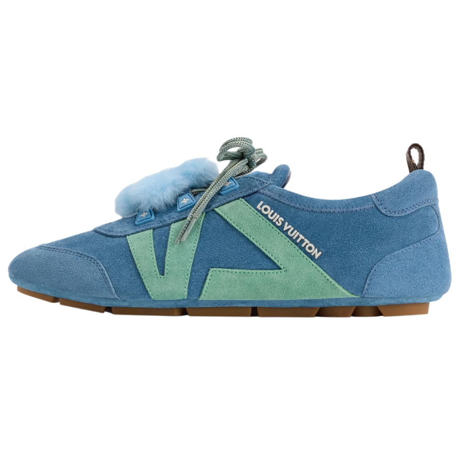 LOUIS VUITTON Sneakerina Low top Casual Shoes Women's Blue