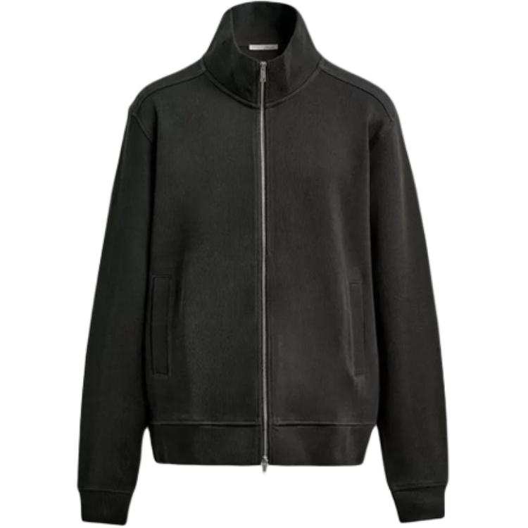 ZARA Jackets Men's Coal Gray Stand Collar Moderate Other