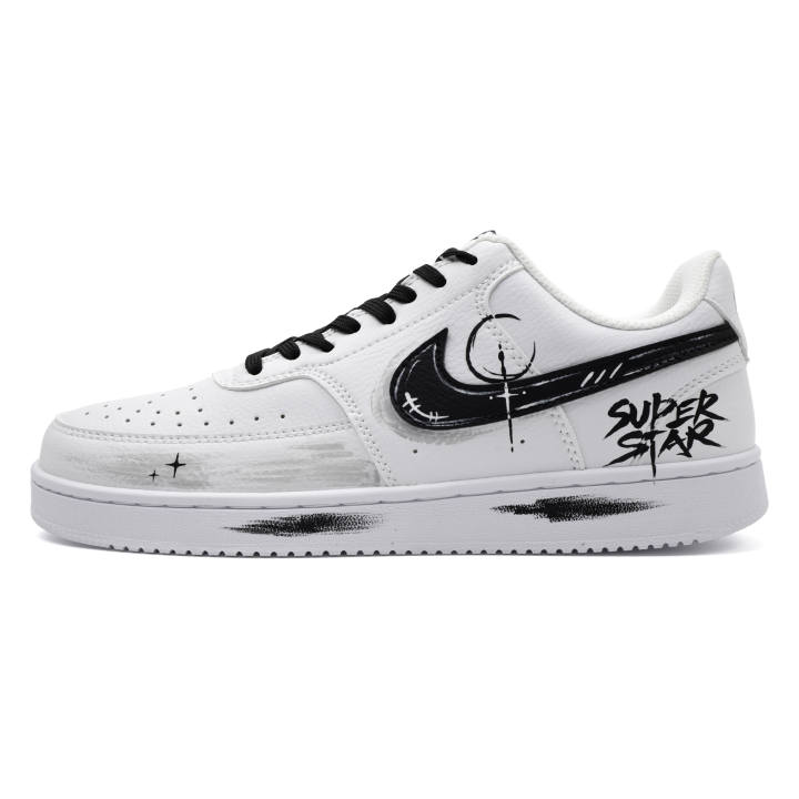 Nike Nike Court Vision Moon Eclipse Dawn Cushioning Abrasion Resistant Breathable Slip Resistant Low top