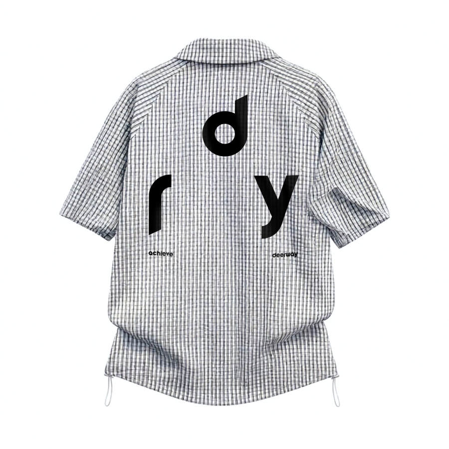 DEERWAY DEERWAY Shirts Unisex Lapel Moderate Shirt