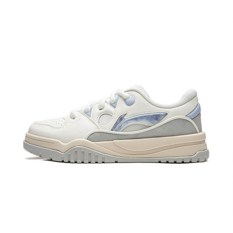 Li-Ning Li Ning Trendy Leap Slip Resistant, Abrasion Resistant, Breathable, Height Increasing Low top Skateboard Shoes Men's