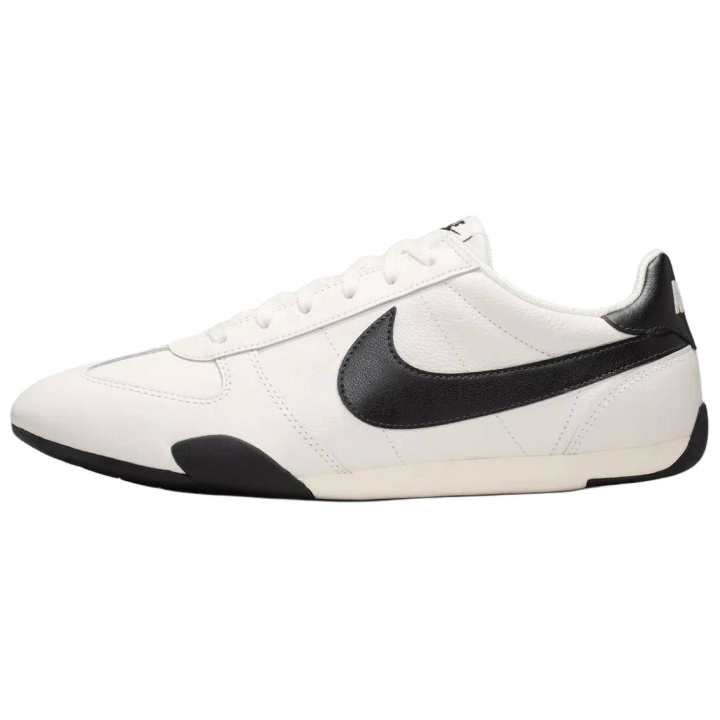Nike Nike Sprint Sister Synthetic Leather Breathable Low top Casual Shoes Women's White Black