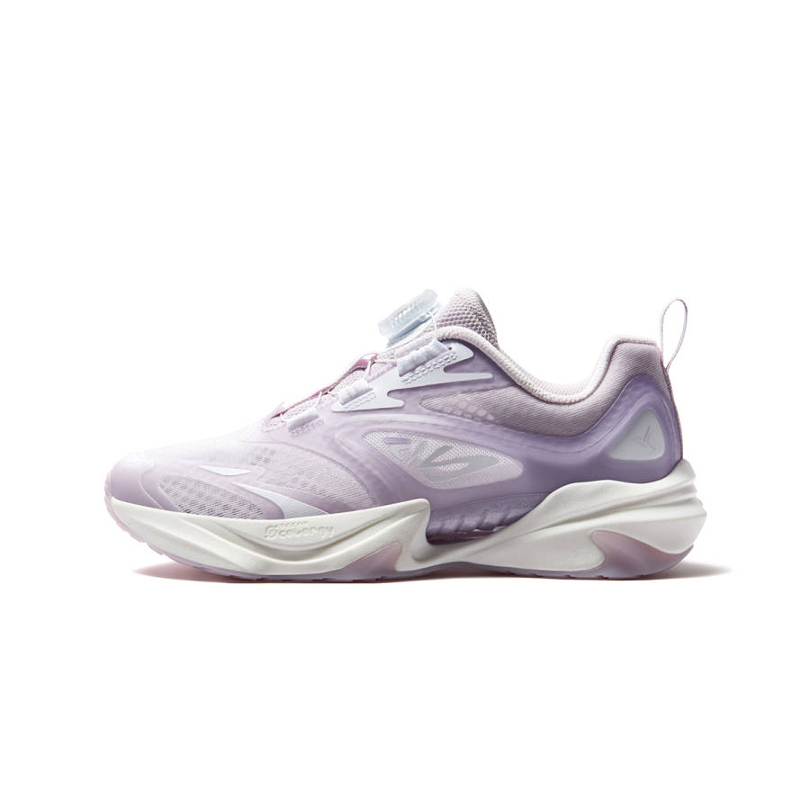 FILA KIDS Heritage FHT Fabric Cushioning Breathable Running Shoes Romantic Purple/Mauve Kids'