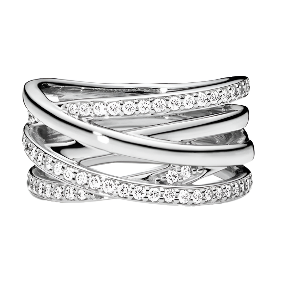 Pandora 925 Sterling Silver Rings Women's