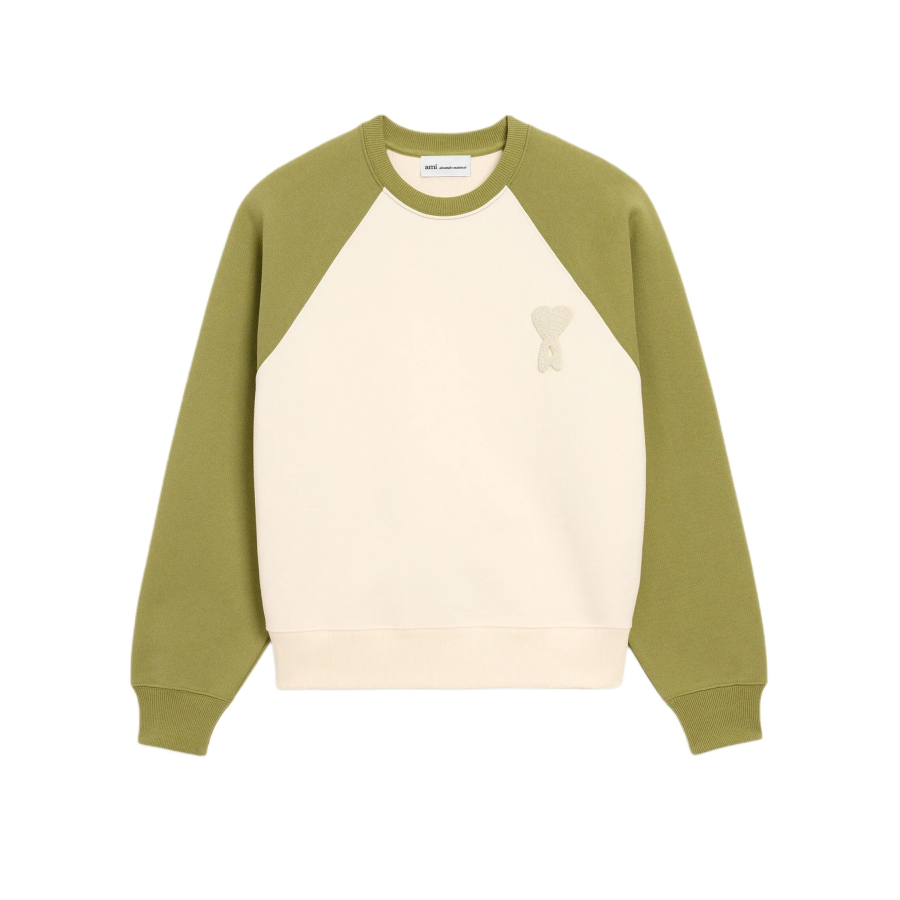 AMIPARIS Sweatshirts Unisex Matcha Crew Neck Moderate