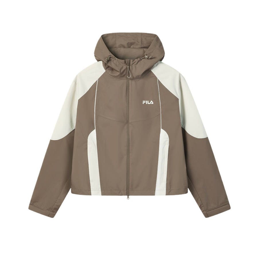 FILA Jackets Women's Mountain Moon Brown Hooded Moderate Other