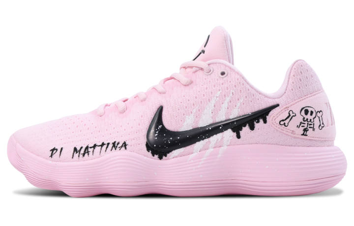 Nike Nike Hyperdunk 2017 Cushioning Coverage Abrasion Resistant Slip Resistant Low top Basketball Shoes Men's Pink