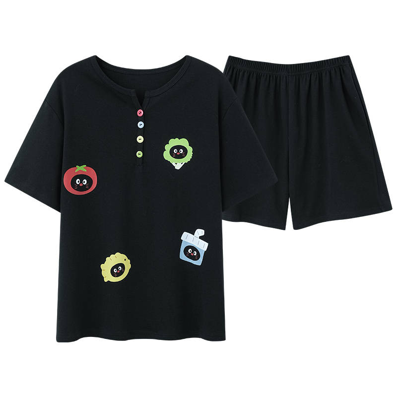 MIIOW MIIOW Pajama Set Women's Single Pack Black