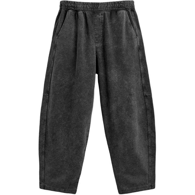 ZARA Casual Pants Unisex Deep Anthracite Moderate Scimitar Pants