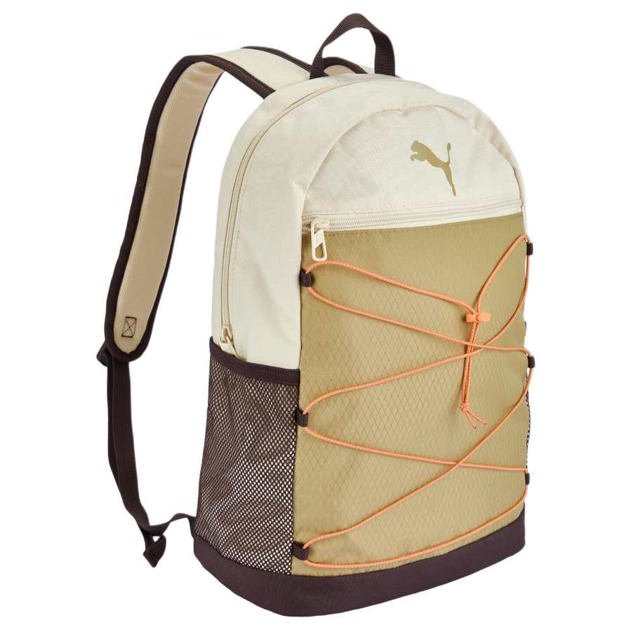 PUMA PUMA Fabric Backpack Regular Unisex Chocolate Brown & Sandstone Brown