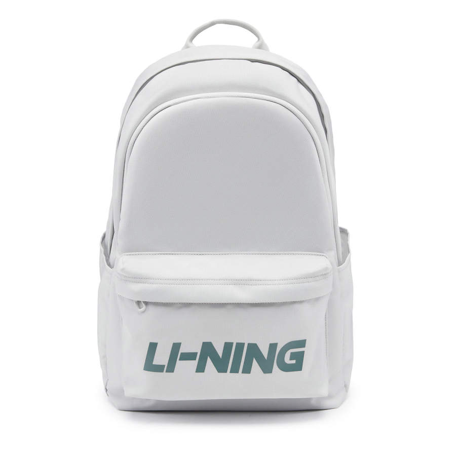 Li-Ning Li Ning Sports Life Collection Polyester Backpack Unisex Phantom Gray