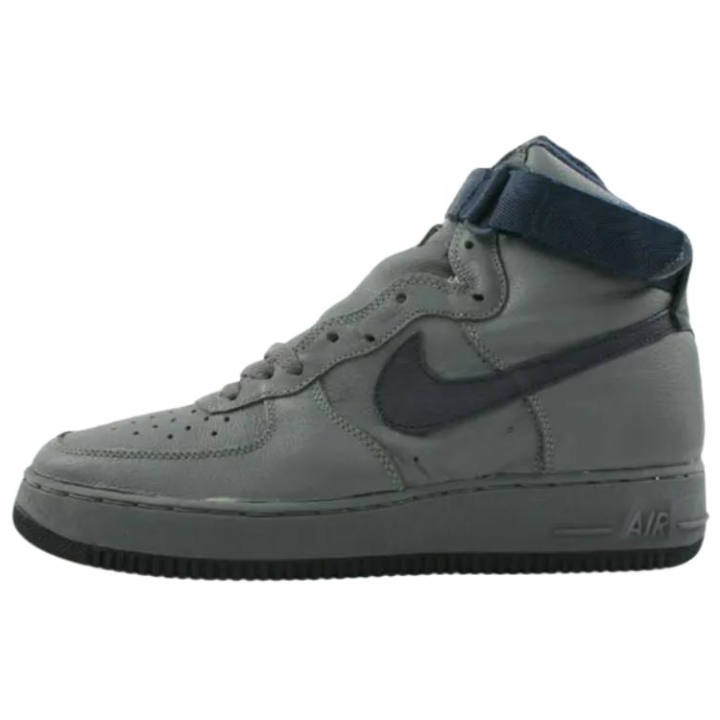 Nike Nike Air Force 1 High top Skateboard Shoes Men's Gray