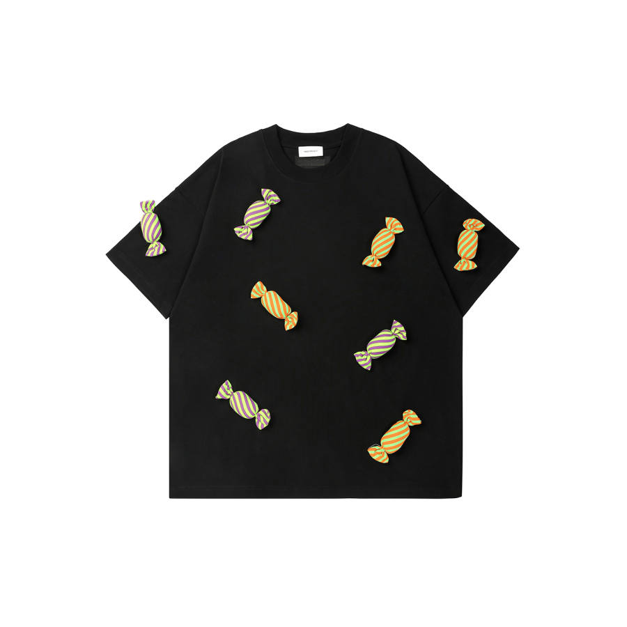 SQQZ Project Loose Fit Short Sleeved T Shirts Unisex