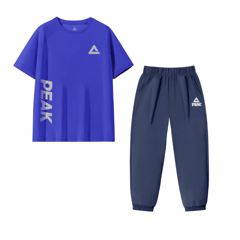 PEAK Kids Casual Sportswear Crew Neck Thin