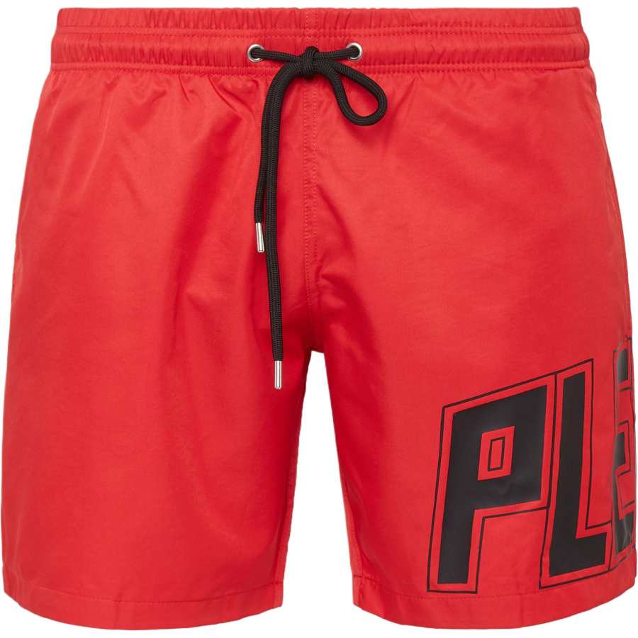 Philipp Plein logo-print swim shorts