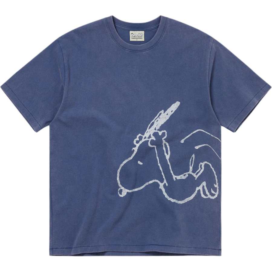 Thisisneverthat Thisisneverthat x PEANUTS SS26 Jumping Tee Royal Blue T Shirt Unisex