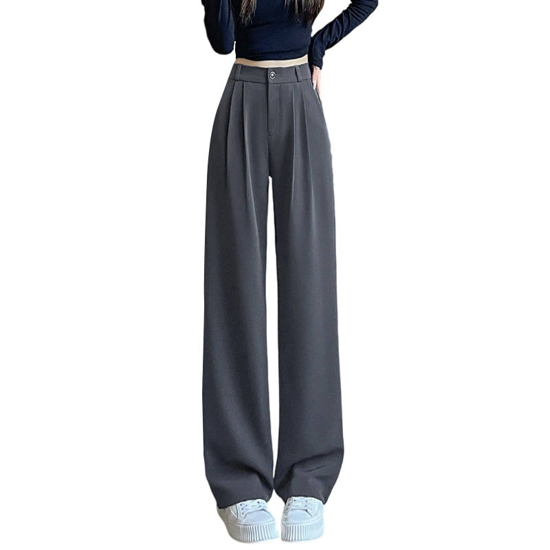 MIIOW Suit Pants Women's Thin Wide Leg Pants
