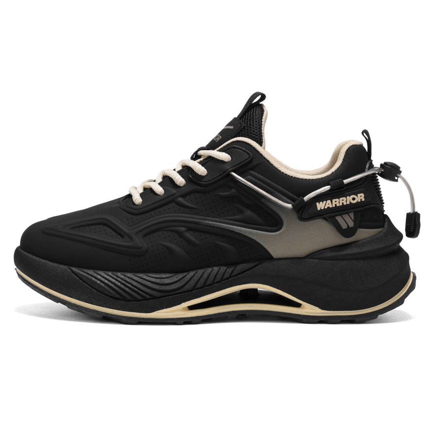 WARRIOR Casual Shoes Men's Low Top Black Khaki/White Deep Blue Red/White Green