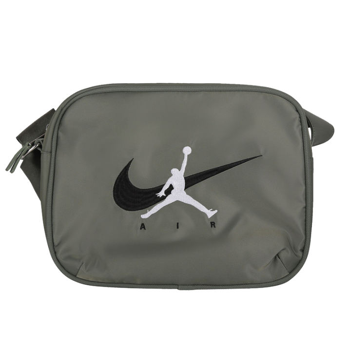 Jordan Jordan Sports Casual Shoulder Bag Unisex Gray Green