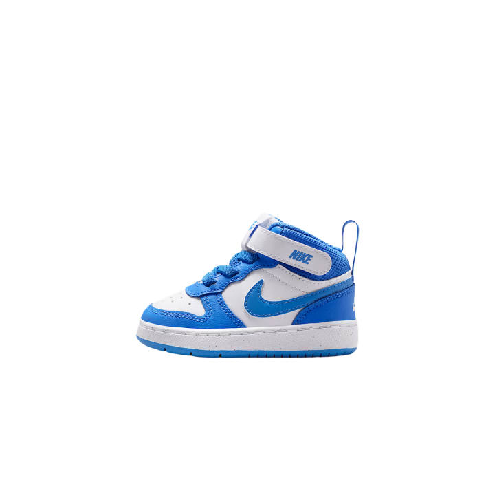 Nike Nike Court Borough2 Leather Comfortable Round Toe Mid top Toddler Shoes Infant And Toddler