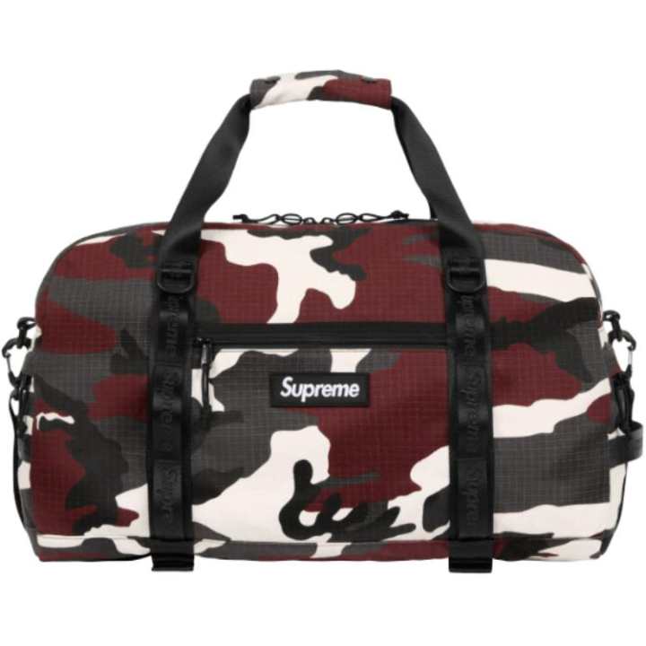 Supreme Supreme 36L Cotton Blend Travel Bag Unisex Multicolor