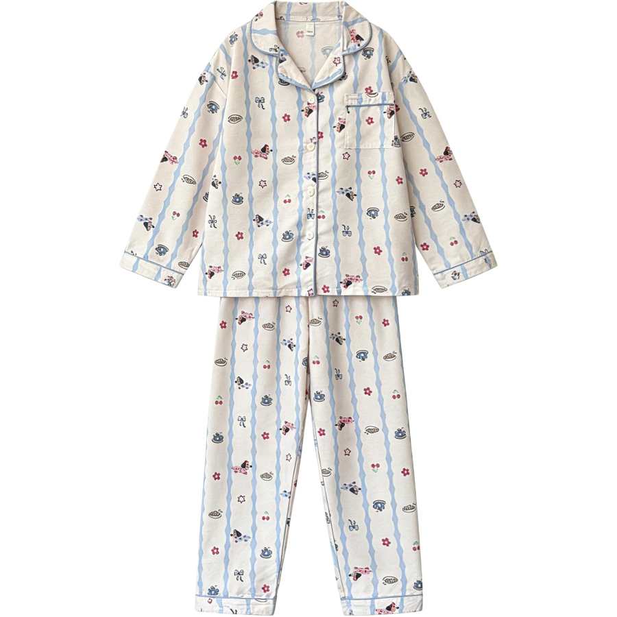 Lanza Lanza Loungewear Set Blue Kids'