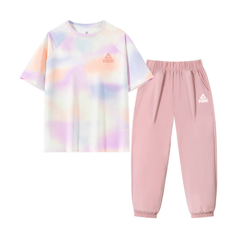 PEAK Kids Casual Sportswear Crew Neck Thin