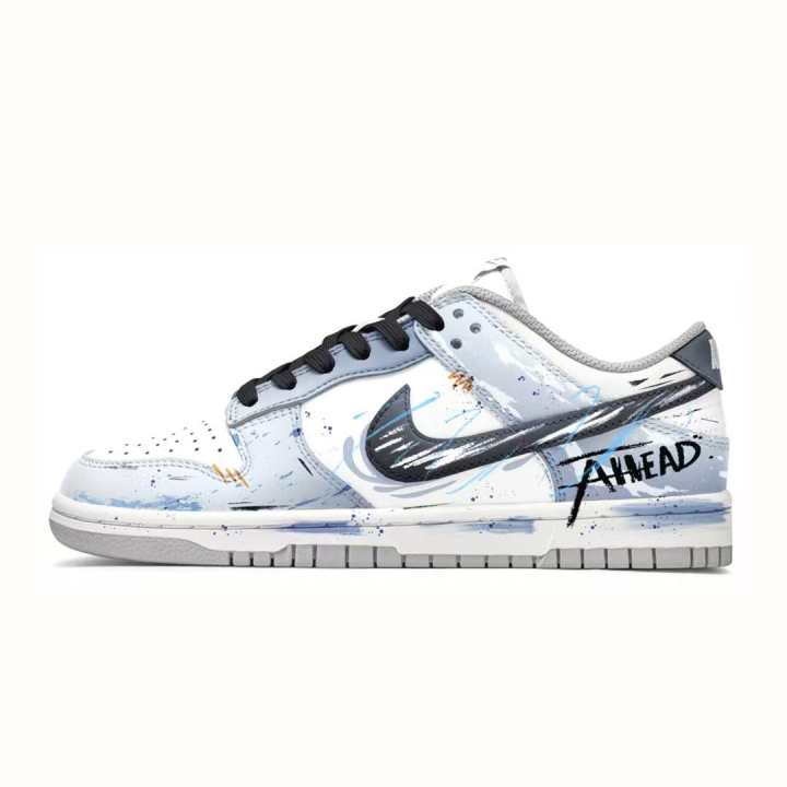 Nike Nike Dunk Sky Imagination Synthetic Leather Lightweight Breathable Low top Skateboard Shoes Unisex