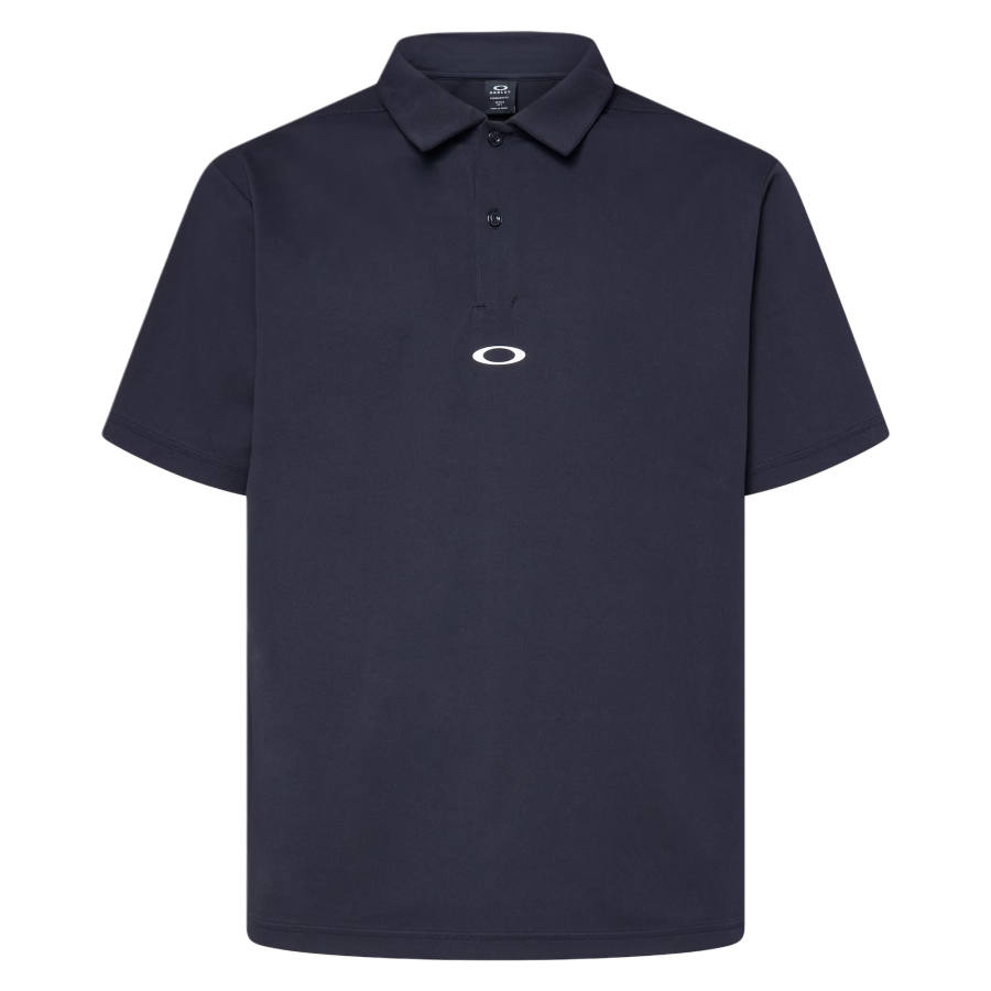Oakley Polo Shirts Unisex Pitch Black Polo Collar Moderate Straight Fit