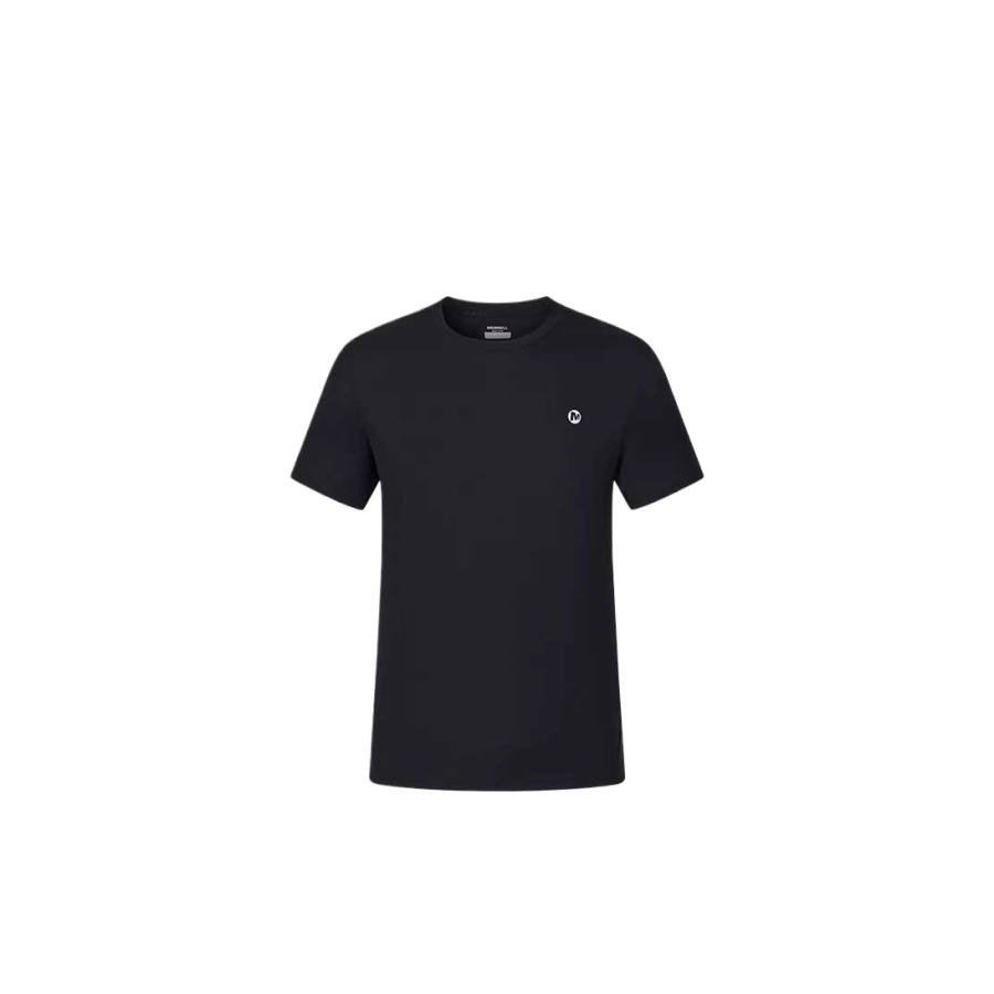 MERRELL MERRELL T Shirts Men's Jet Black Crew Neck Thin