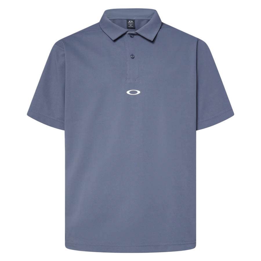 Oakley Polo Shirt Unisex Gray Blue
