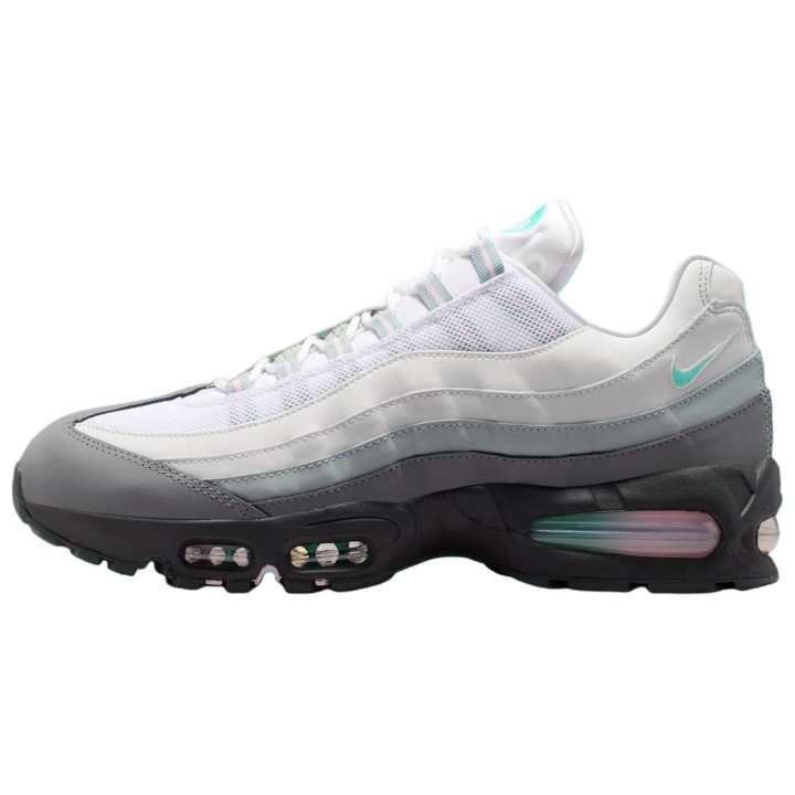 Nike Nike Air Max 95 Running Shoes Unisex White Gray Black