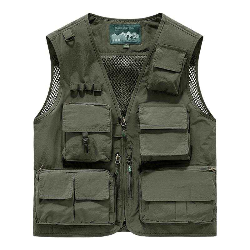 Sugarfunk Sugarfunk Vests Men's V Neck Moderate Fishing