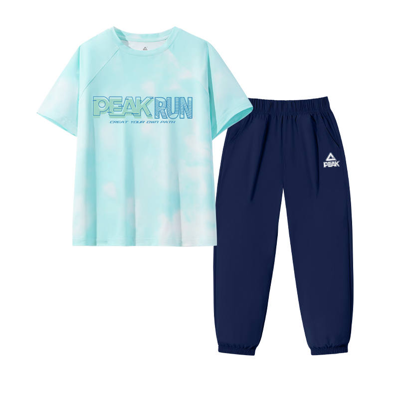 PEAK Kids Casual Sportswear Crew Neck Thin
